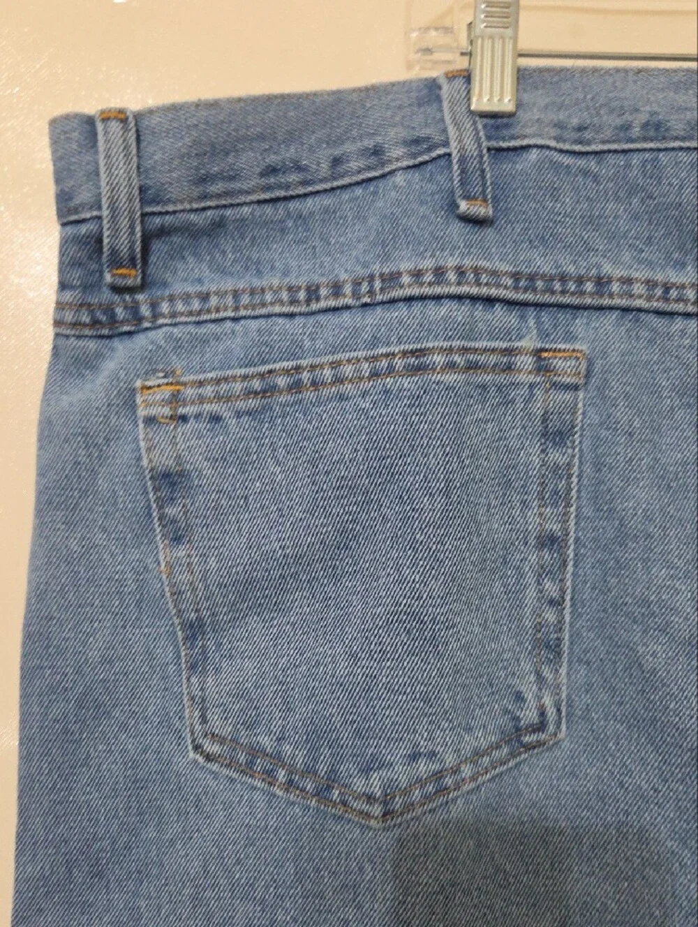 Rustler Classic Men's Regular Fit Blue Denim Jeans - Size 48 x 32 New with Tags
